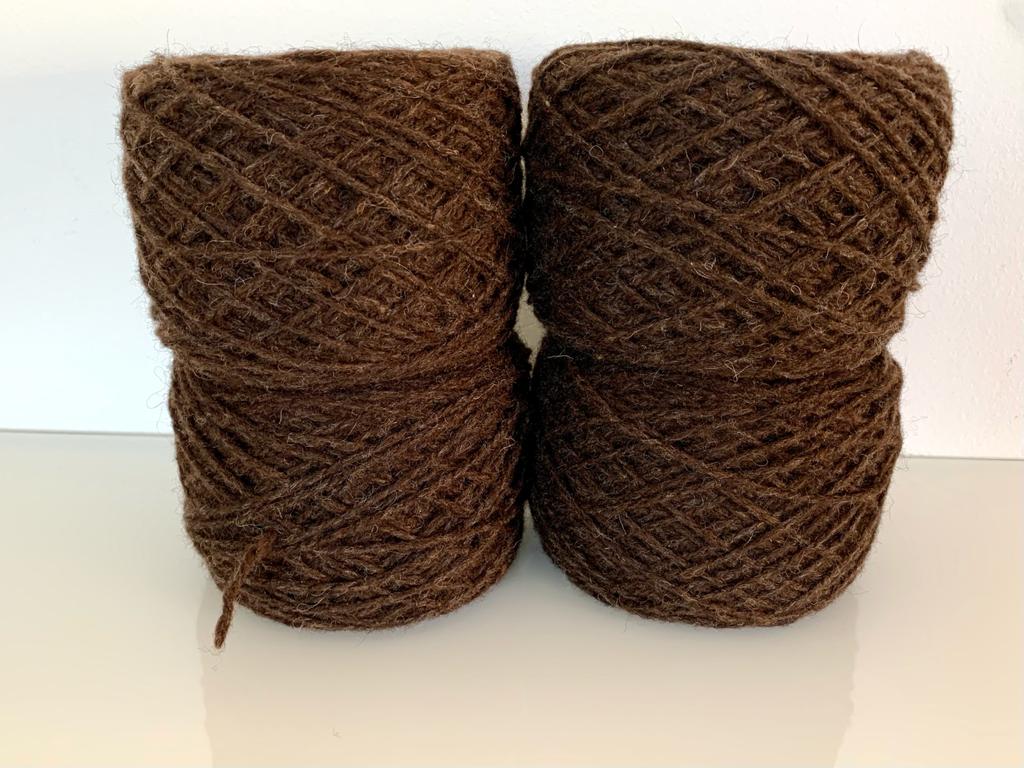 Sockenwolle Naturfarben 100% reine Schafwolle Braun (6,10€/100g) – Bild 4