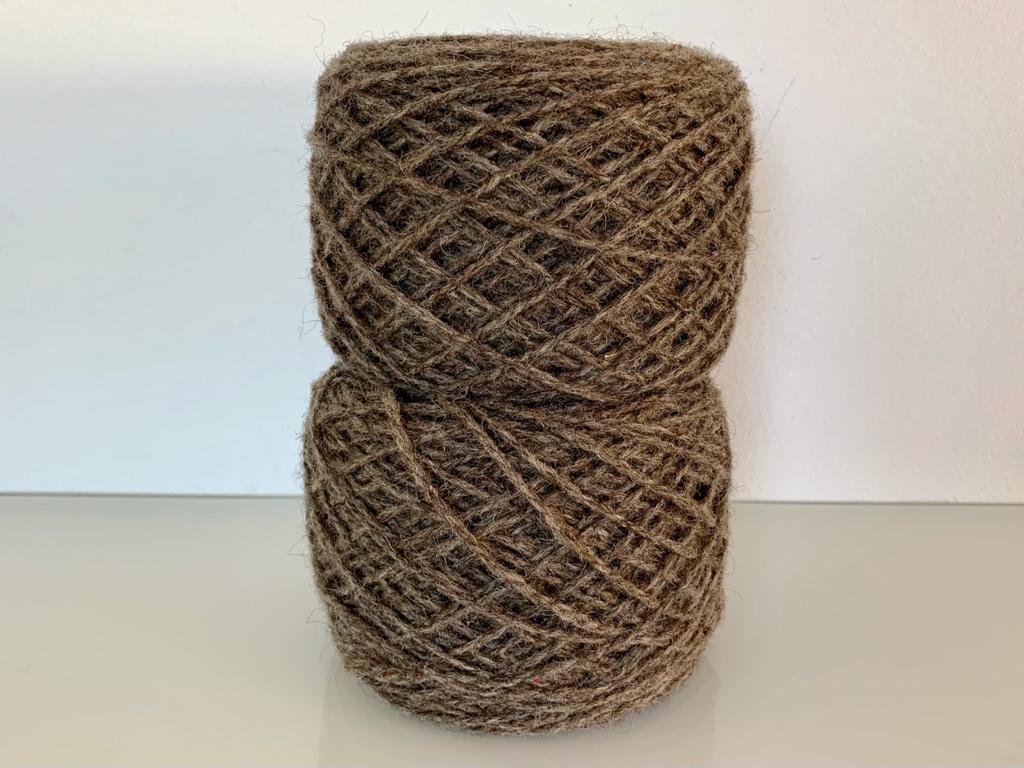 Sockenwolle Naturfarben 100% reine Schafwolle Hellbraun (6,10€/100g) – Bild 2
