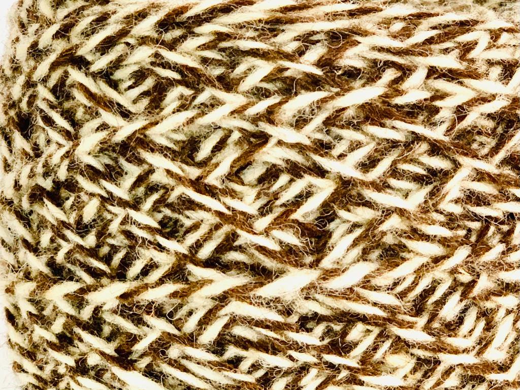 Sockenwolle Naturfarben 100% reine Schafwolle Melange (6,10€/100g) – Bild 2