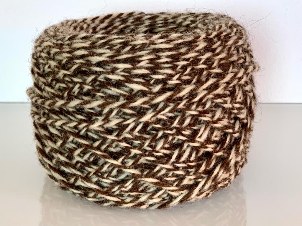 Sockenwolle Naturfarben 100% reine Schafwolle Melange (6,10€/100g)