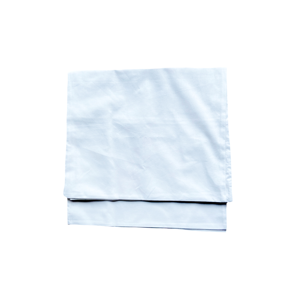 Kissenbezug 30x50 cm, Weiß, 100% Baumwolle - Kissenhülle/Kinderkissenhülle/Kopfkissenbezug – Bild 9