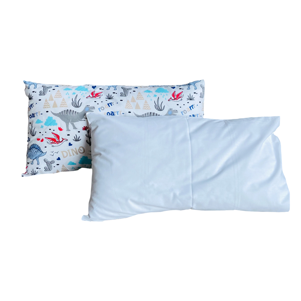 Kissenbezug 30x50 cm, Weiß, 100% Baumwolle - Kissenhülle/Kinderkissenhülle/Kopfkissenbezug – Bild 4