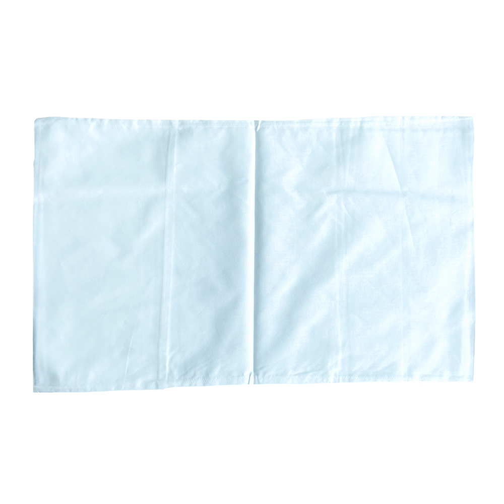 Kissenbezug 30x50 cm, Weiß, 100% Baumwolle - Kissenhülle/Kinderkissenhülle/Kopfkissenbezug – Bild 3