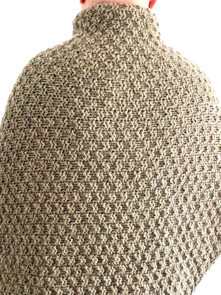 STRICKWOLLE - 100% Schurwolle 1000 Gramm - NEU - GRAU-BRAUN – Bild 3