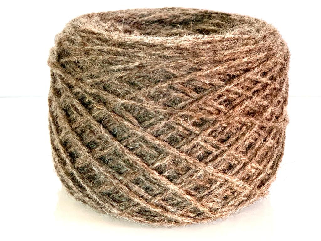 XXL Dreickschal, Stola, Strick-Poncho - 100% Öko-Schafschurwolle – Bild 11