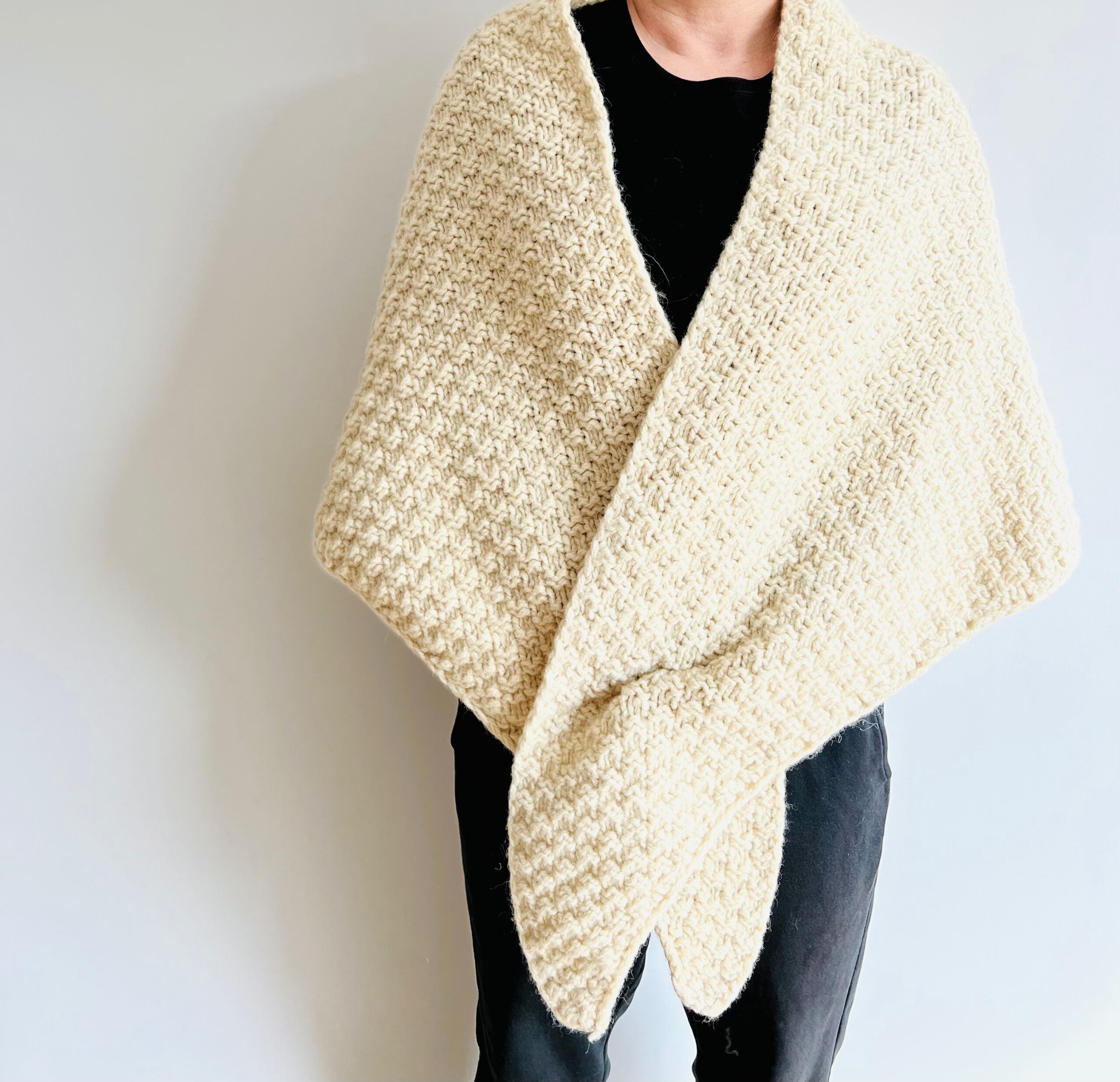 STRICKWOLLE - 100% Schurwolle 500 Gramm - NEU - hellbeige - ungewaschen – Bild 5