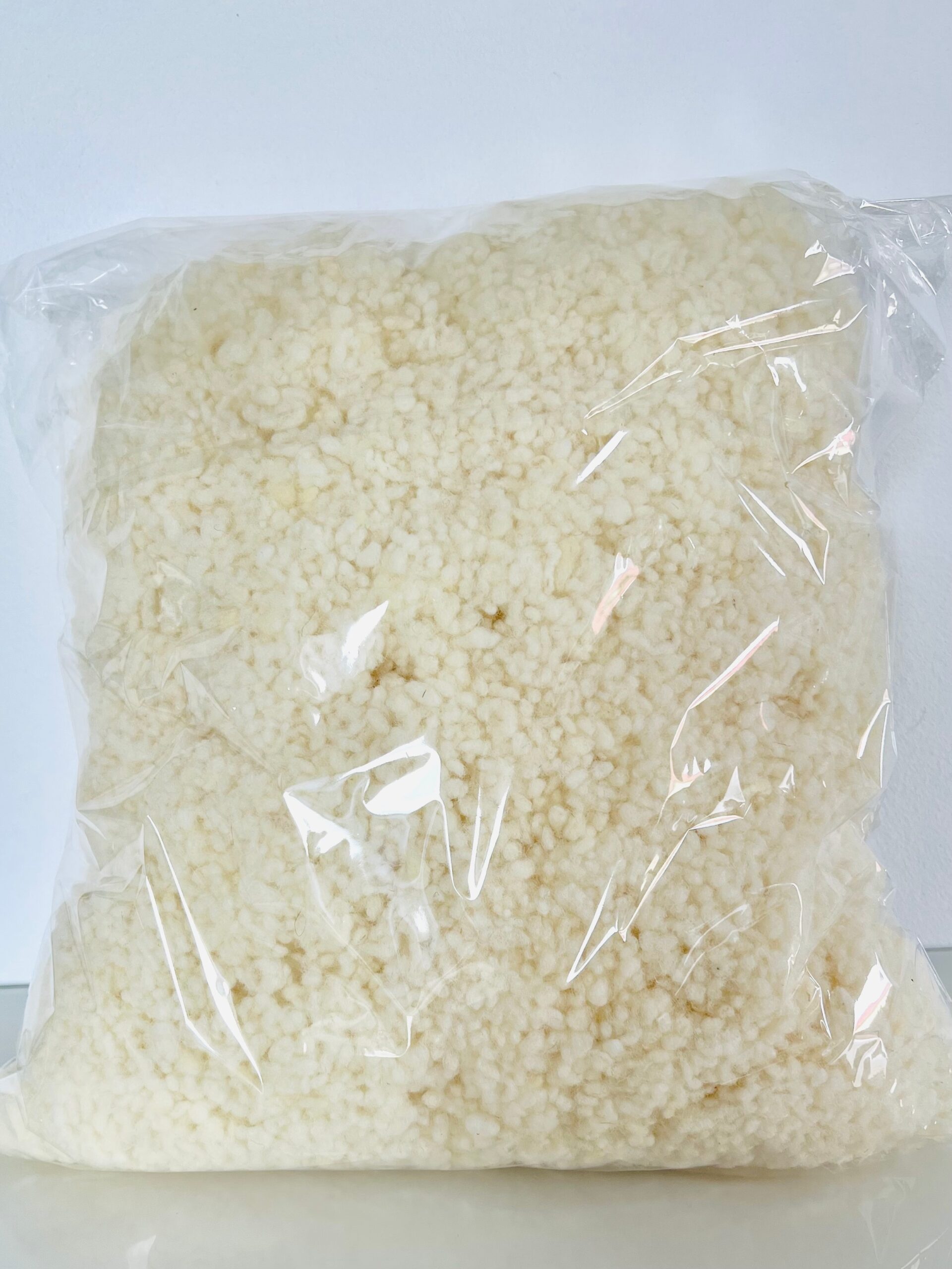 Füllmaterial für Kopfkissen, Plüschtiere, zum Basteln - 100% BIO-Schurwolle - 300g – Bild 2