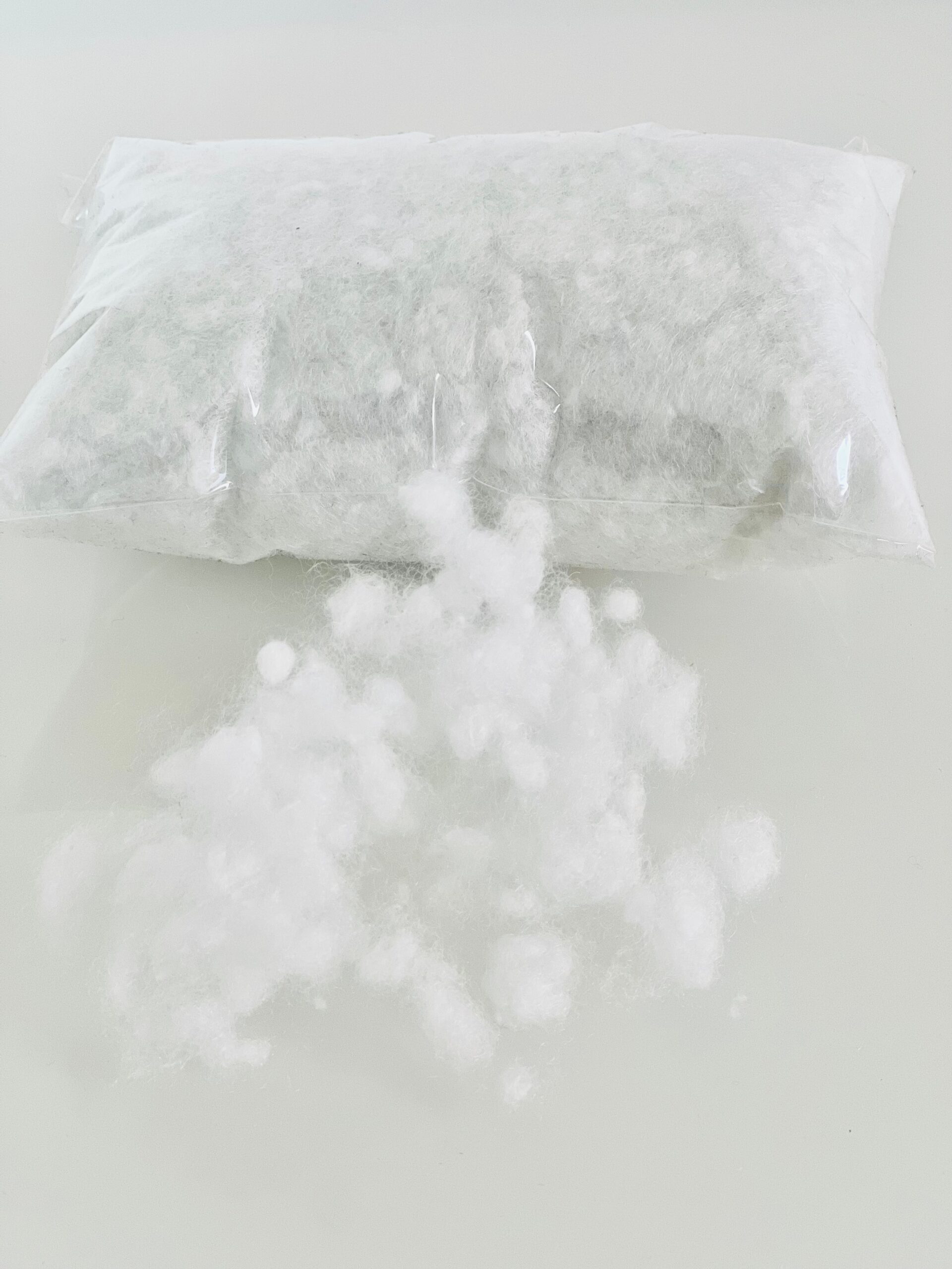 Füllmaterial für Kopfkissen, Plüschtiere, zum Basteln - Polyesterfaserbällchen - 30g – Bild 2