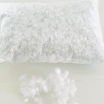 Füllmaterial für Kopfkissen, Plüschtiere, zum Basteln – Polyesterfaserbällchen – 50g