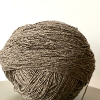 STRICKWOLLE – 100% Schurwolle 1000 Gramm – NEU – GRAU-BRAUN