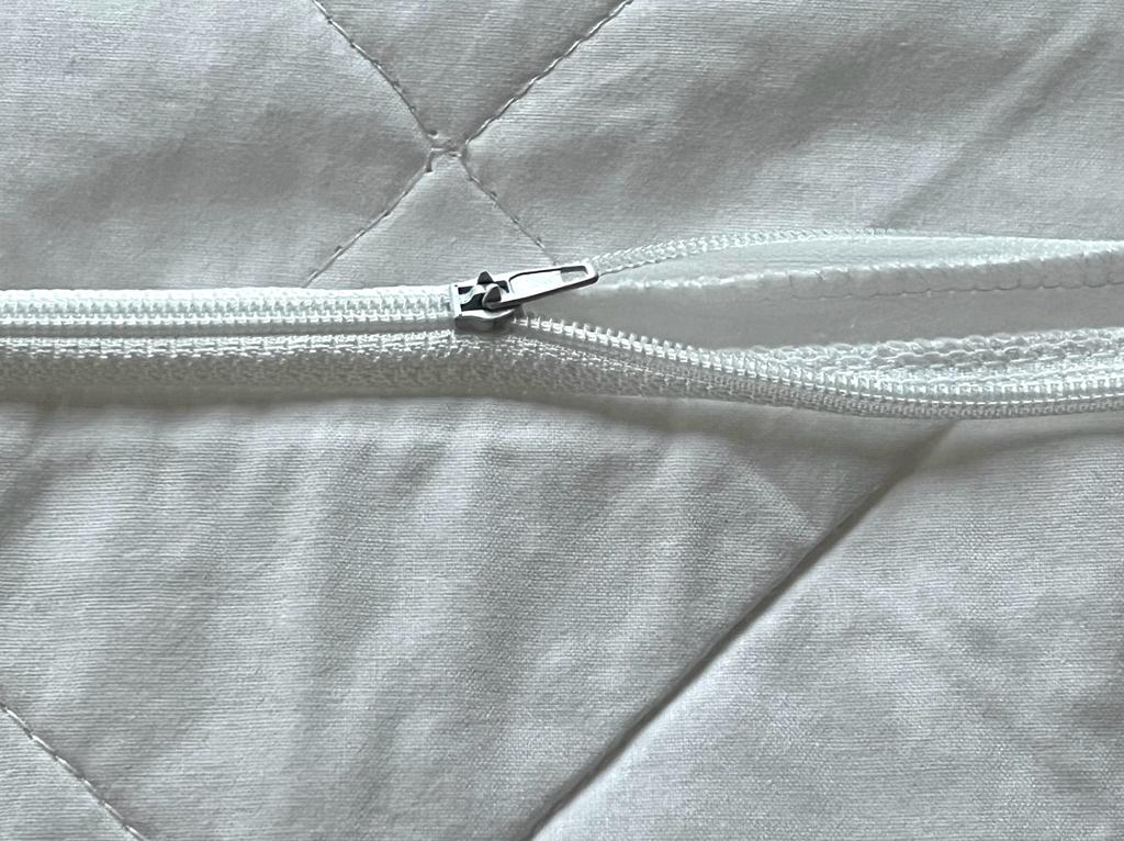 Schutzkissenbezug 40x80 cm, Kissen Inlett, Kissenhülle, 100% Baumwolle, versteppt, mit Reissverschluss, ohne Füllung – Bild 2