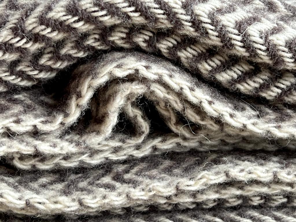 XXL Merino Tagesdecke, 100% Schafschurwolle, 230cmx200cm – Bild 6