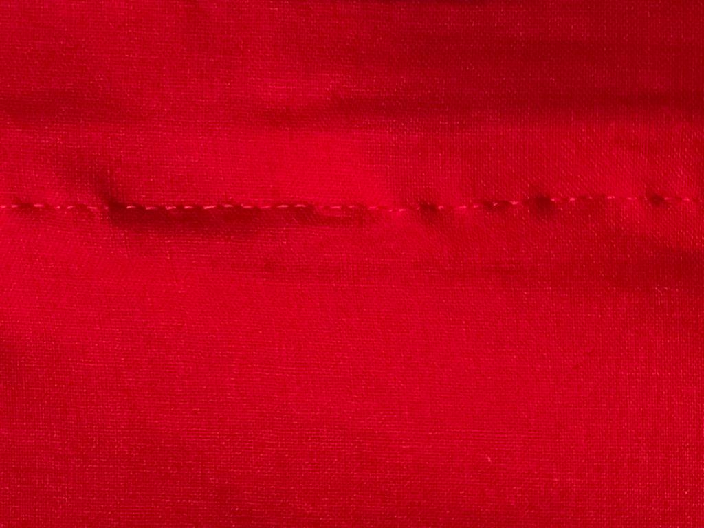 Kopfkissen 40x60 cm Rot, Bezug 100% Baumwolle – Bild 4