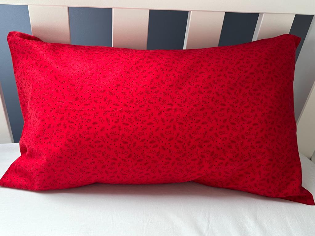 Kopfkissen 30x50 cm Weihnachten, Bezug 100% Baumwolle, Füllung: Federn