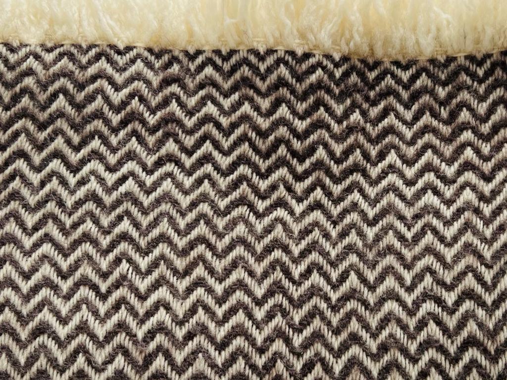 XXL Merino Tagesdecke, 100% Schafschurwolle, 230cmx200cm – Bild 5