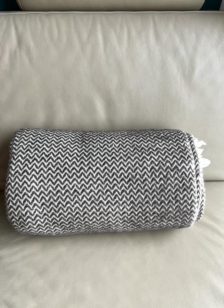 XXL Merino Tagesdecke, 100% Schafschurwolle, 230cmx200cm – Bild 7