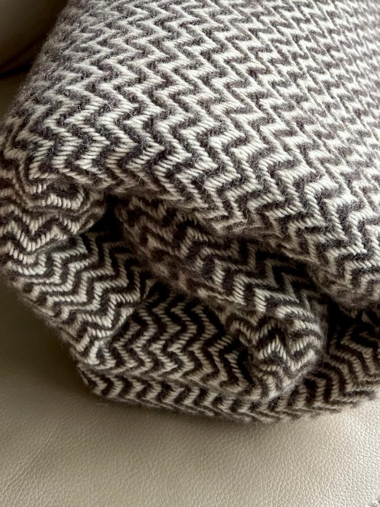 XXL Merino Tagesdecke, 100% Schafschurwolle, 230cmx200cm – Bild 8