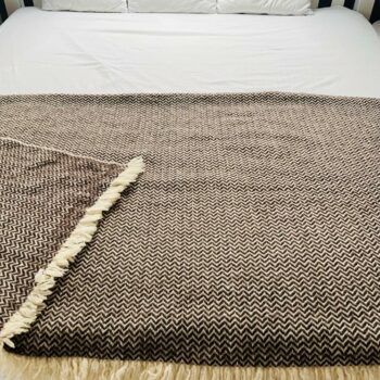 XXL Merino Tagesdecke, 100% Schafschurwolle, 230cmx200cm