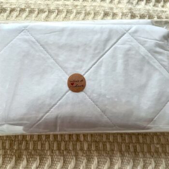 Schutzkissenbezug 30×50 cm, Kissen Inlett, Kissenhülle, 100% Baumwolle, versteppt, mit Reissverschluss, ohne Füllung